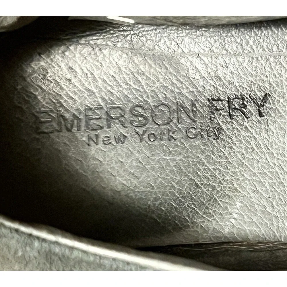 Emerson Fry‎ Woman Suede/Leather  Daily Trainers Navy/ Mustard Portugal EU 36
